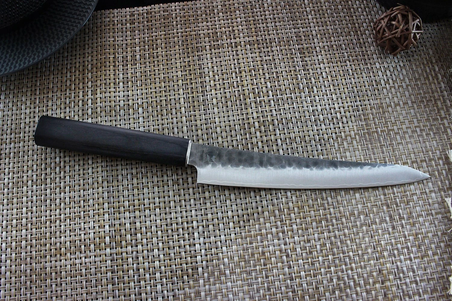 Shizu Hamono Yamato Hammered Yanagiba Knife 20cm 3 Shizu Hamono Yamato Hammered Yanagiba Knife 20cm - Image 3