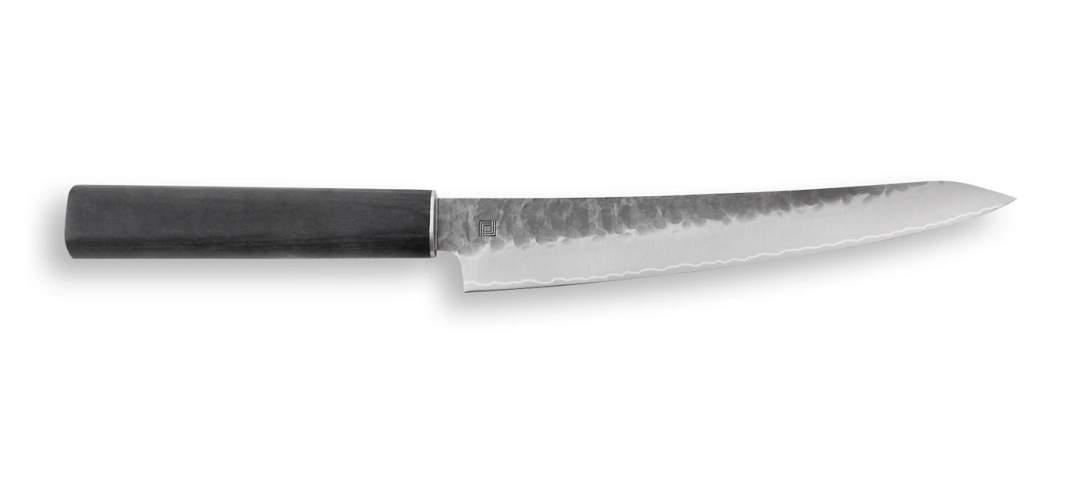 Shizu Hamono Yamato Hammered Yanagiba Knife 20cm 1 Shizu Hamono Yamato Hammered Yanagiba Knife 20cm