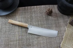 Shizu Hamono Yuri Japanese Nakiri Knife 21.5cm -Sabatier Sales Store shizu hamono yuri japanese nakiri knife 21cm 2