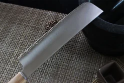 Shizu Hamono Yuri Japanese Nakiri Knife 21.5cm -Sabatier Sales Store shizu hamono yuri japanese nakiri knife 21cm 4
