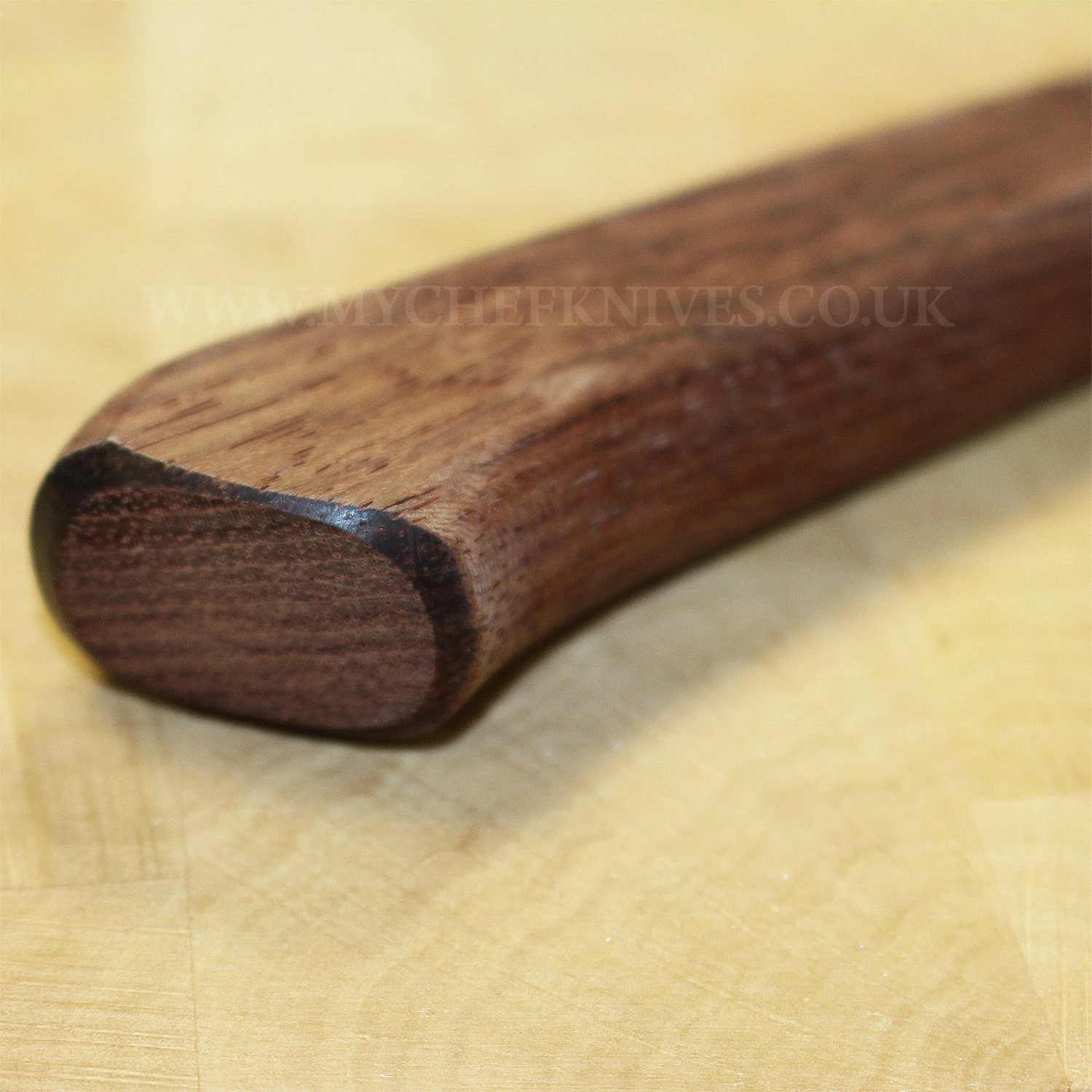 Tadafusa Nashiji Bubinga Nakiri Knife 15cm - Wooden Handle 3 Tadafusa Nashiji Bubinga Nakiri Knife 15cm - Wooden Handle - Image 3