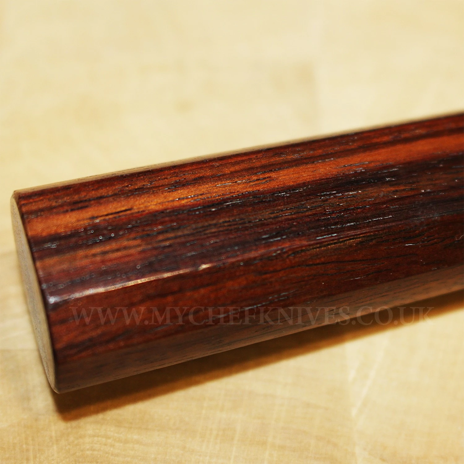 Tadafusa Nashiji Deba Knife 10.5cm - Pakkawood Handle 3 Tadafusa Nashiji Deba Knife 10.5cm - Pakkawood Handle - Image 3