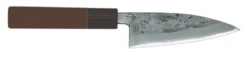 Tadafusa Nashiji Deba Knife 10.5cm - Pakkawood Handle