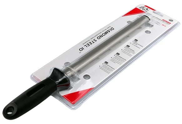 TAIDEA Diamond Sharpening Steel Flat Rod 30cm With Soft-grip Handle 3 TAIDEA Diamond Sharpening Steel Flat Rod 30cm With Soft-grip Handle - Image 3