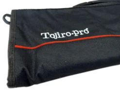 Tojiro Empty Roll Bag For 8 Kitchen Knives - Black Nylon -Sabatier Sales Store tojiro empty roll bag 8 kitchen knives black nylon 3
