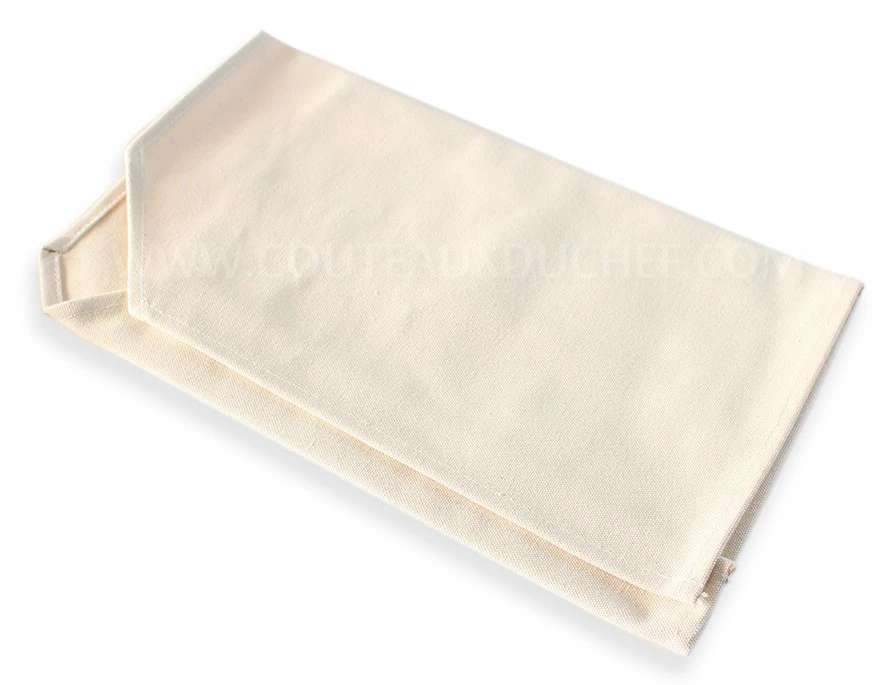 TOJIRO Traditional Japanese Empty Canvas Bag With Space For 5 Knives 3 TOJIRO Traditional Japanese Empty Canvas Bag With Space For 5 Knives - Image 3