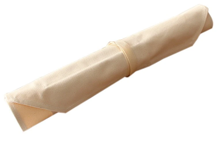 TOJIRO Traditional Japanese Empty Canvas Bag With Space For 5 Knives 1 TOJIRO Traditional Japanese Empty Canvas Bag With Space For 5 Knives