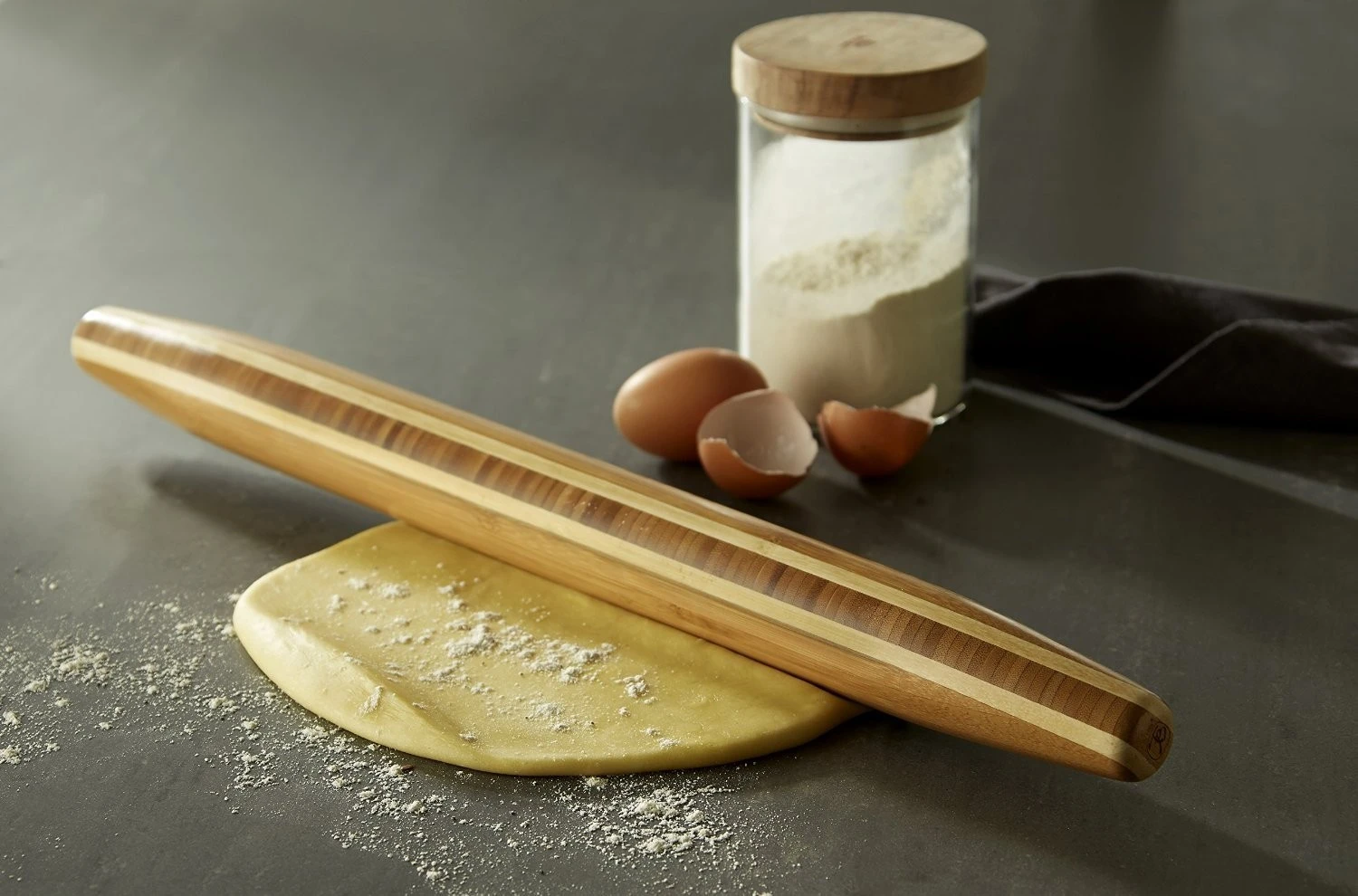 Totally Bamboo Rolling Pin 52cm 2 Totally Bamboo Rolling Pin 52cm - Image 2