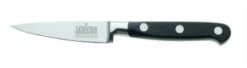 V Sabatier Paring Knife 8.5cm With Black, Triple-riveted Handle