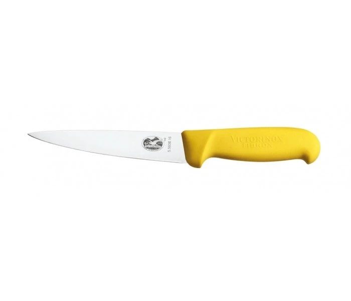 Victorinox Sticking / Boning Knife 16cm Yellow Handle 1 Victorinox Sticking / Boning Knife 16cm Yellow Handle