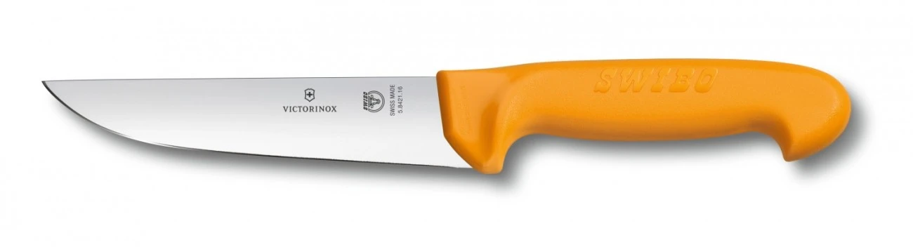 Victorinox Swibo Butcher's Knife 16cm - Yellow Handle 1 Victorinox Swibo Butcher's Knife 16cm - Yellow Handle