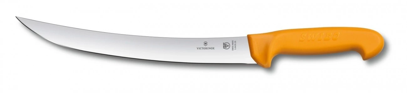Victorinox Swibo Butcher Knife With Narrow, Curved Blade 22cm 1 Victorinox Swibo Butcher Knife With Narrow, Curved Blade 22cm