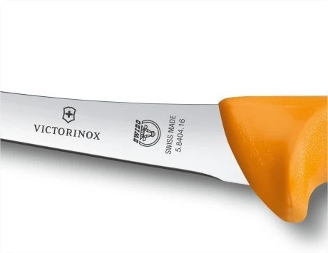 Victorinox Swibo Curved Boning Knife Semi-flexible Blade 16cm - Yellow Handle 2 Victorinox Swibo Curved Boning Knife Semi-flexible Blade 16cm - Yellow Handle - Image 2