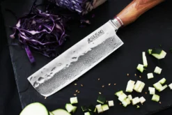 Wusaki Damas VG10 Nakiri Knife 17cm Olive Wood Handle 13 Wusaki Damas VG10 Nakiri Knife 17cm Olive Wood Handle -Sabatier Sales Store wusaki damas vg10 nakiri knife 17cm olive wood handle 5