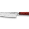 Wusaki Pakka X50 Santoku Knife 17cm Pakkawood Handle