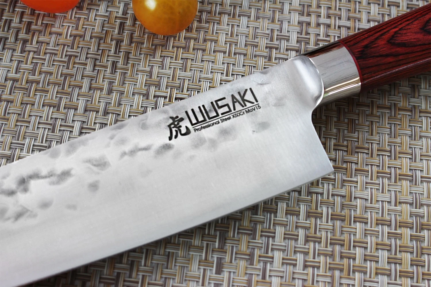 Wusaki Pakka X50 Set With 5 Kitchen Knives + 1 Roll Bag 8 Wusaki Pakka X50 Set With 5 Kitchen Knives + 1 Roll Bag - Image 8