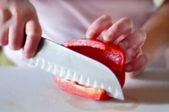 Wusthof Classic Santoku Knife With Hollow Edge 17cm 7 Wusthof Classic Santoku Knife With Hollow Edge 17cm -Sabatier Sales Store wusthof classic santoku knife 17cm 3