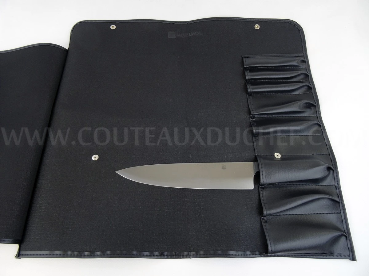 Wusthof Empty Roll Bag With Space For 9 Kitchen Knives - Synthetic Leather 4 Wusthof Empty Roll Bag With Space For 9 Kitchen Knives - Synthetic Leather - Image 4
