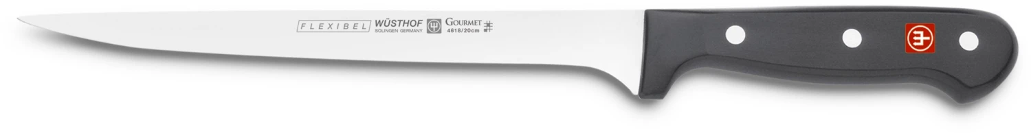 Wusthof Gourmet Filleting Knife Flexible Blade 20cm 1 Wusthof Gourmet Filleting Knife Flexible Blade 20cm