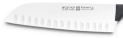 Wusthof Gourmet Santoku Knife 17cm - Granton Edge -Sabatier Sales Store wusthof gourmet santoku knife 17cm granton edge 2