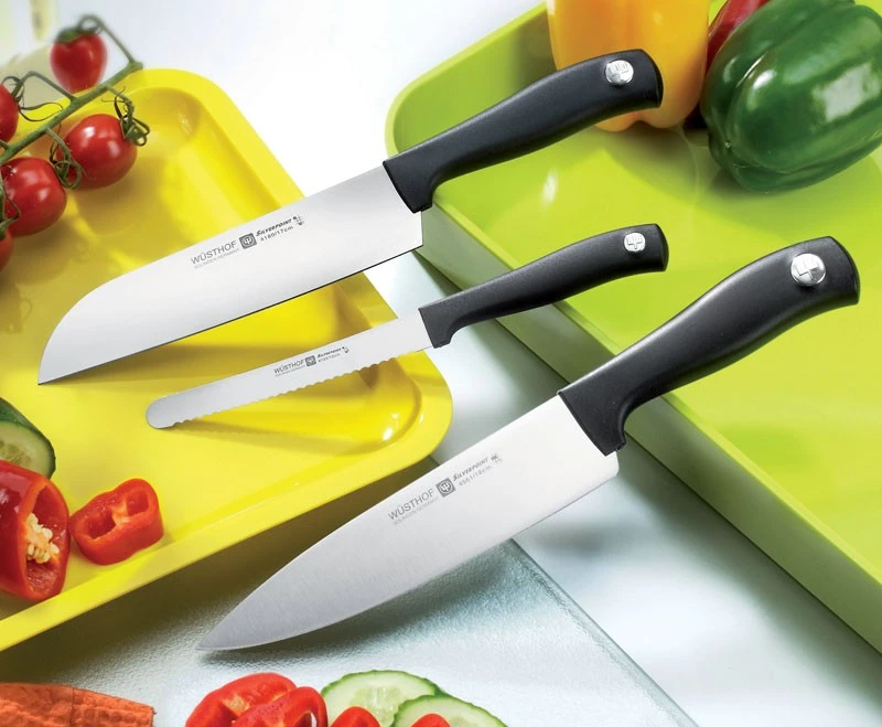 Wusthof Silverpoint Santoku Knife 17cm 2 Wusthof Silverpoint Santoku Knife 17cm - Image 2